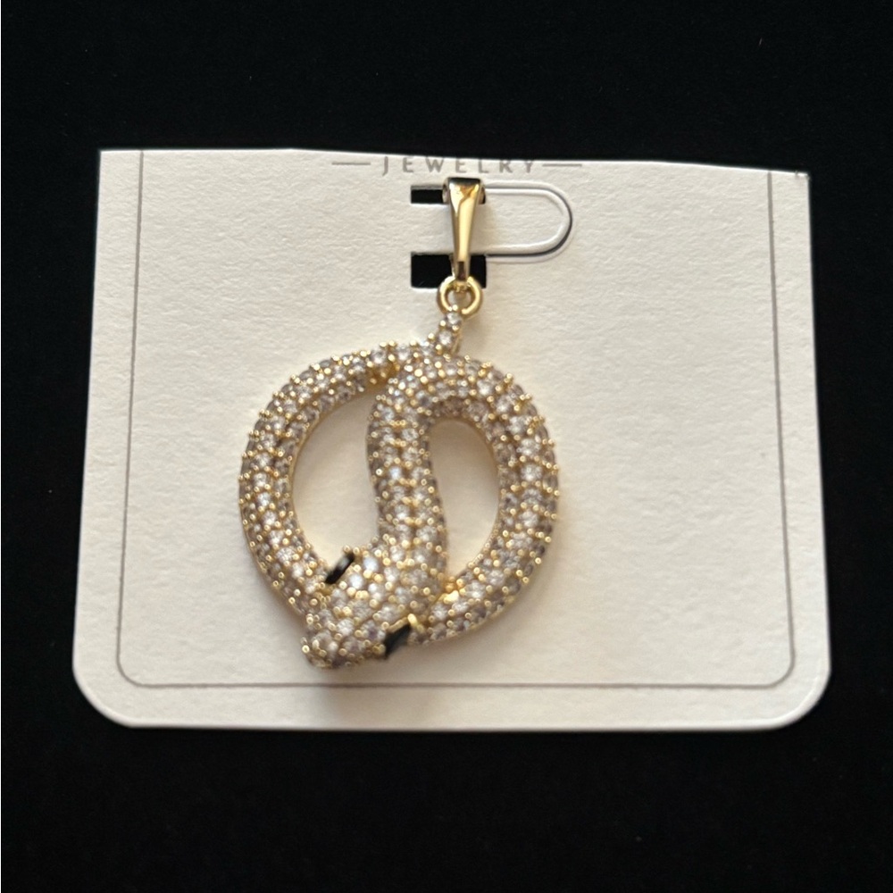 Gold Plated Snake pendant